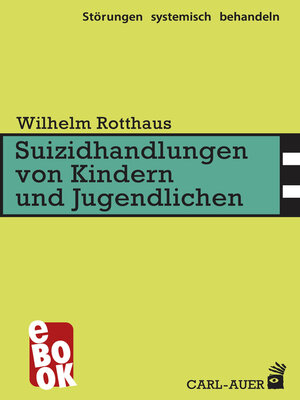 cover image of Suizidhandlungen von Kindern und Jugendlichen
